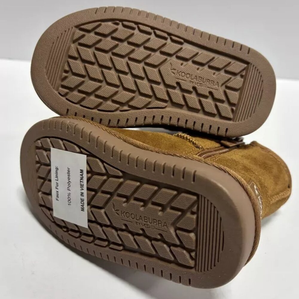 Koolaburra Toddlers’ Koola Mini Chestnut Boots, Girls’ Size 6 M - Picture 5 of 6